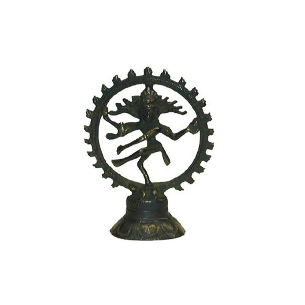 Statuette de Shiva dansant laiton 10 cm. -  Déco - cadeaux