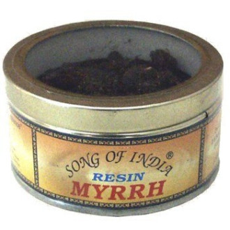 Boite d'encens de résine de myrrh