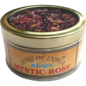 Encens résine rose mystique.
