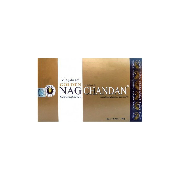 Encens golden nag chandan 15gr. -  Batons d\'encens