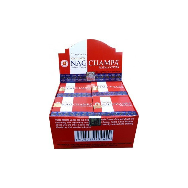Encens golden nag champa en cônes. -  Encens en cônes