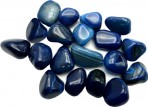 Agate bleue calcédoine